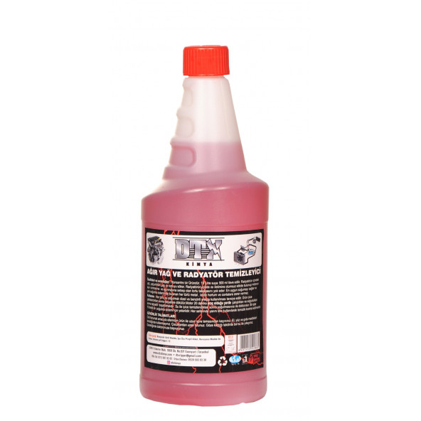 Dtx Kimya Ağır Yağ Ve Radyatör Temizleyici 500 ML ürün görseli 1