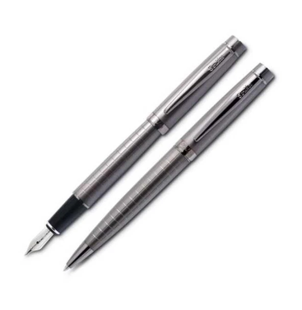 SCRIKSS TUKENMEZ+D.KALEM SET KARBON GRI (38) ürün görseli 1