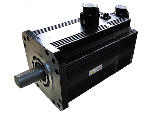 Frenli Servo Motor 4300 Watt | 27 Nm |  1500 devir | 180x180 flanş | 4.3 kw ürün görseli 1