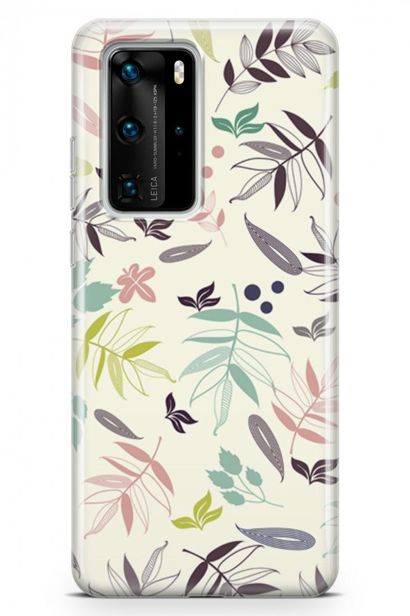 Huawei P40 Pro Kılıf Leaf Serisi London - Resim 2
