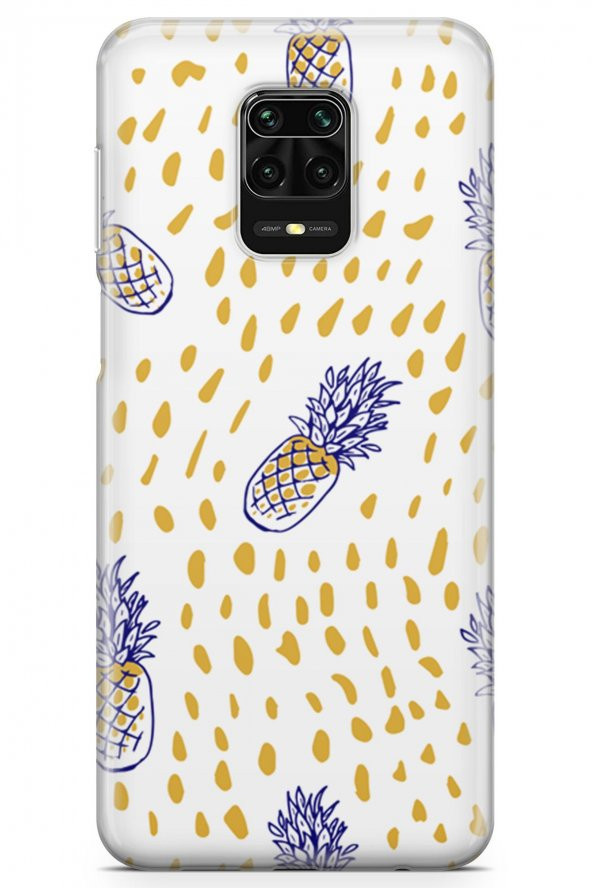 Xiaomi Redmi Note 9 Pro Kılıf Pineapple Serisi Eleanor - Resim 2