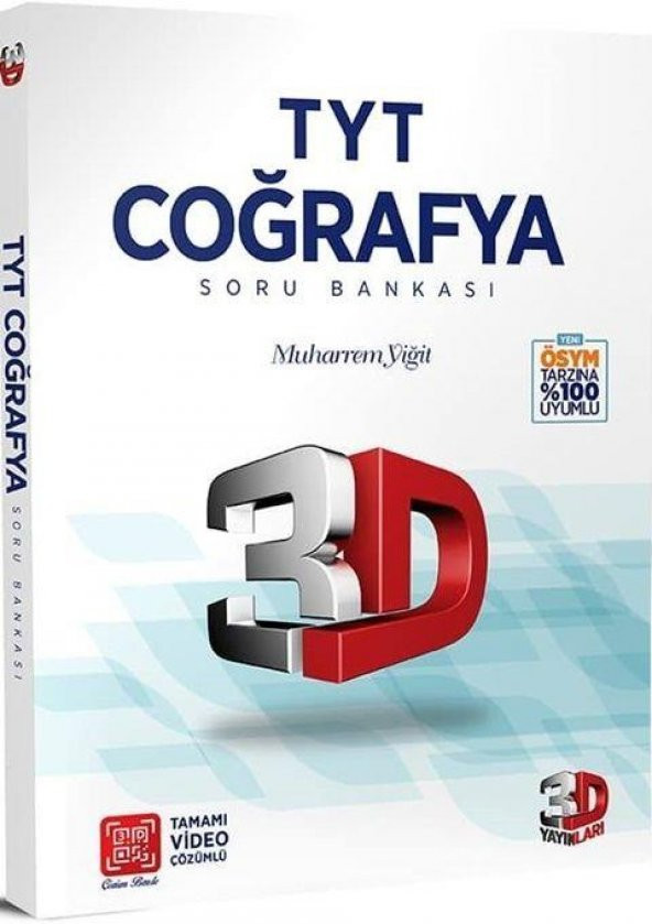 3D Yayınları Tyt Coğrafya Soru Bankası 2023 ürün görseli 1