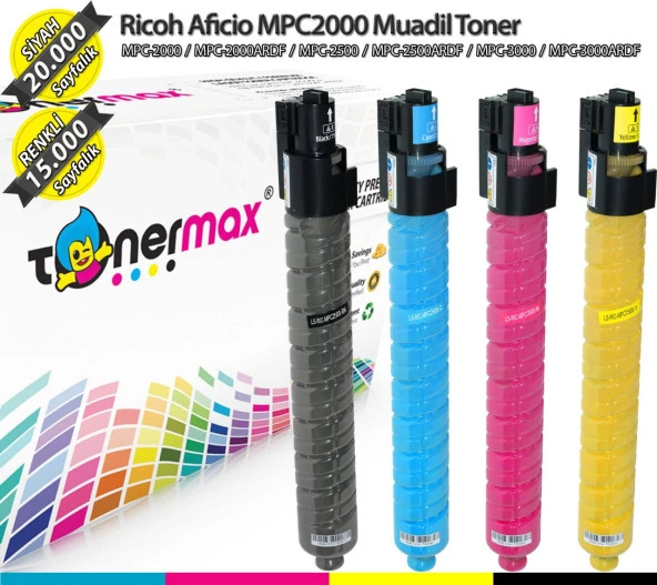 Gestetner DSC530 Muadil Toner Set ürün görseli 1