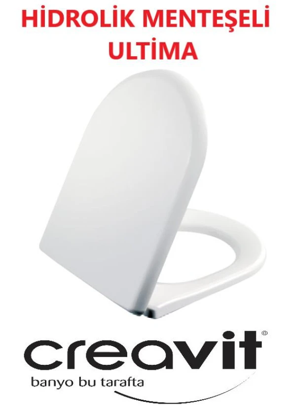 Creavit Amasra Ultima Droplast Soft Klozet Kapağı Beyaz KC0103.03.0000E ürün görseli 1