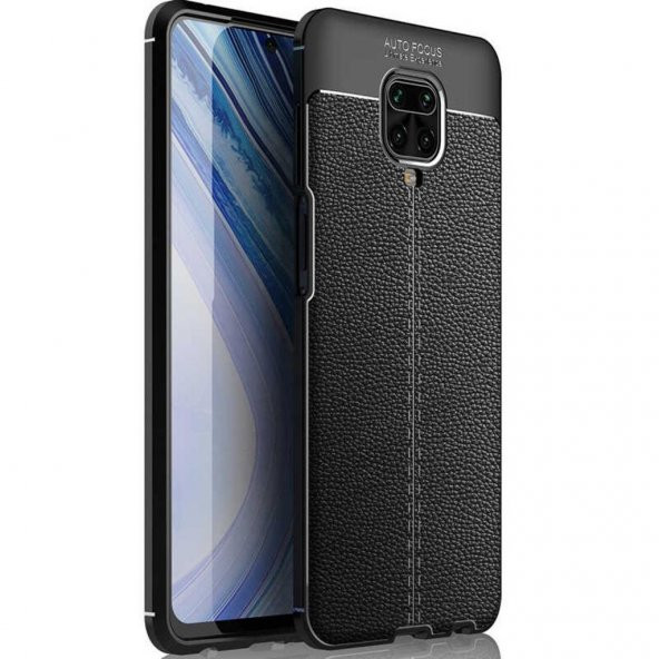 Redmi Note 9S - Redmi Note 9 Pro Deri Desenli Kamera Kor. Kılıf ürün görseli 1