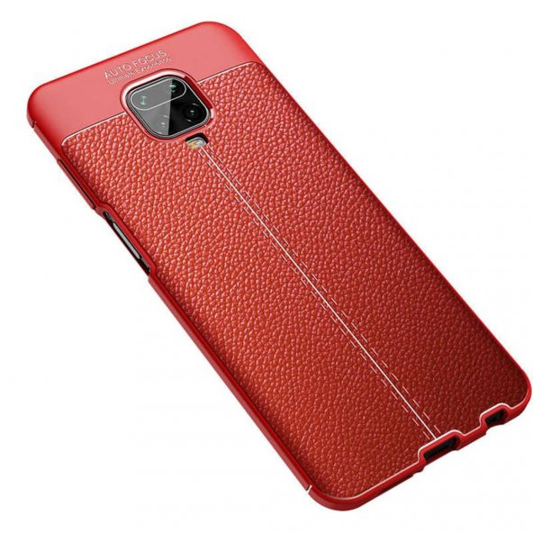 Redmi Note 9S - Redmi Note 9 Pro Deri Desenli Kamera Kor. Kılıf - Resim 12