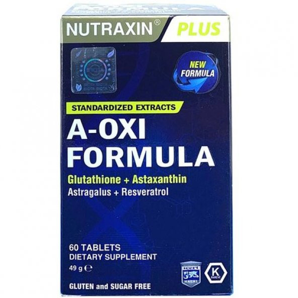 Nutraxin A-Oxi Formula 60 Tablet ürün görseli 1