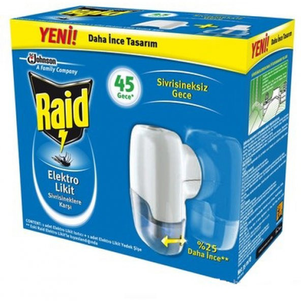 Raid Electro Likit+ Makina 35 ml ürün görseli 1