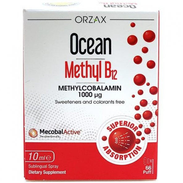 Ocean Methyl B12 Sprey 10 ml ürün görseli 1