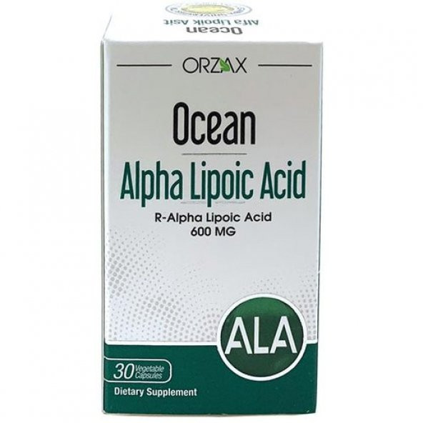 Ocean Alfa Lipoik Asit 600 mg 30 Tablet ürün görseli 1
