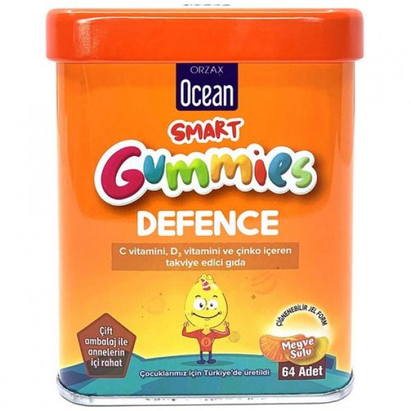 Ocean Smart Gummies Defence 64lü ürün görseli 1