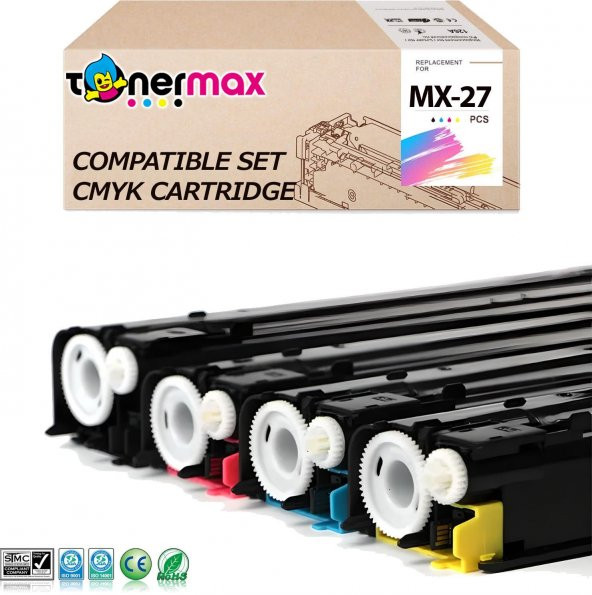 Sharp MX-3500N Muadil Toner / Sharp MX27GT Set Muadil Toner - Resim 2
