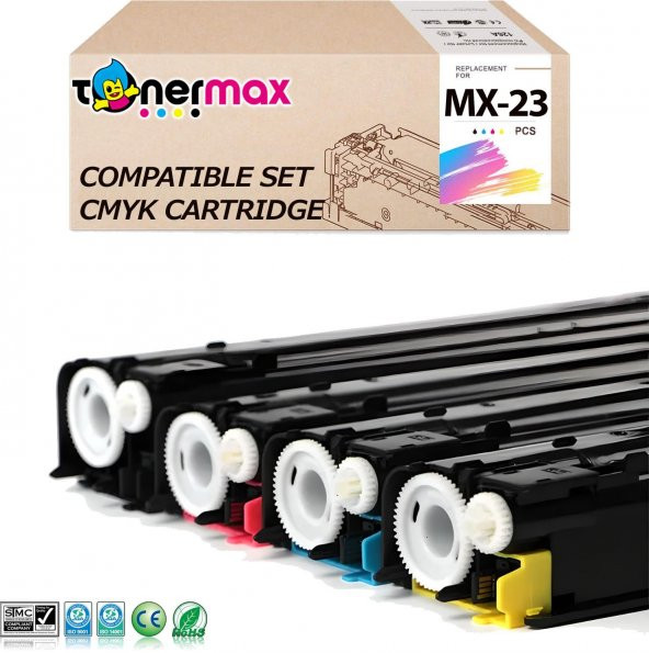 Sharp MX-2010U Muadil Toner / Sharp MX23GT Set Muadil Toner - Resim 2