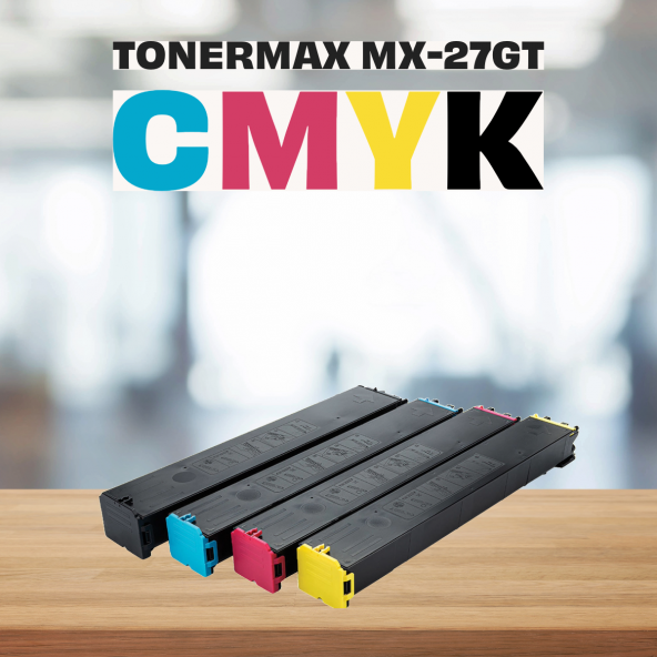 Sharp MX-2300N Muadil Toner / Sharp MX27GT Set Muadil Toner - Resim 4