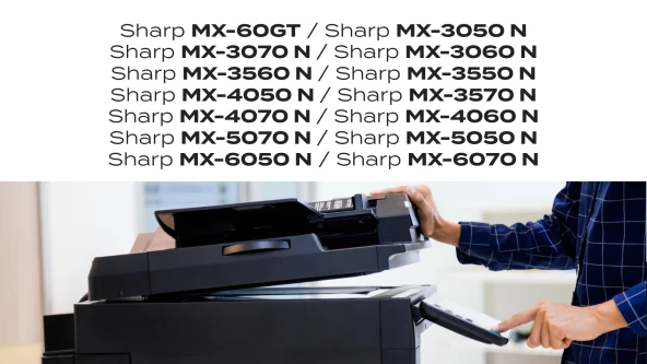 Sharp MX-4050 N Muadil Toner / Sharp MX60GT Set Muadil Toner - Resim 3
