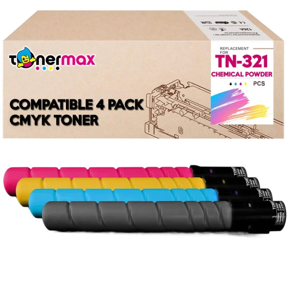 Develop İneo +364 Muadil Toner /Develop TN321 Muadil Toner Set ürün görseli 1