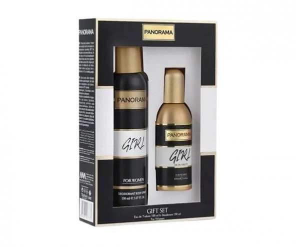 Panorama Girl Kadın Seti 100 Ml Edt + 150 Ml Spray Deodorant ürün görseli 1