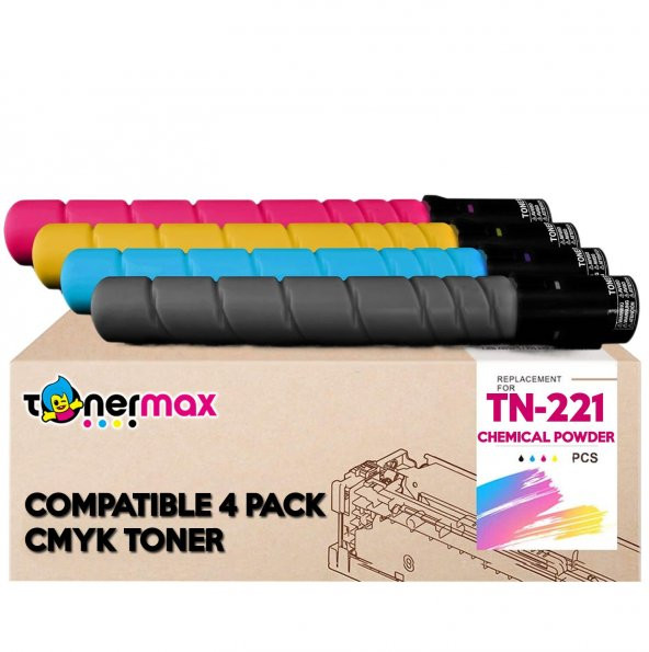 Minolta Bizhub C227 Muadil Toner Set / TN-221 ürün görseli 1