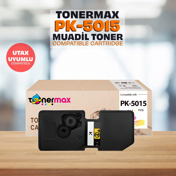 Utax P-C 2650 DW Muadil Toner Siyah/ Utax PK5015 Muadil Toner Siyah ürün görseli 1