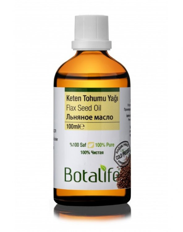 Botalife Keten Tohumu Yağı 100ml ürün görseli 1