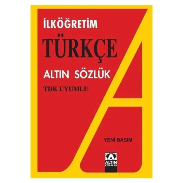 Altın Türkçe İlköğretim Sözlüğü ürün görseli 1