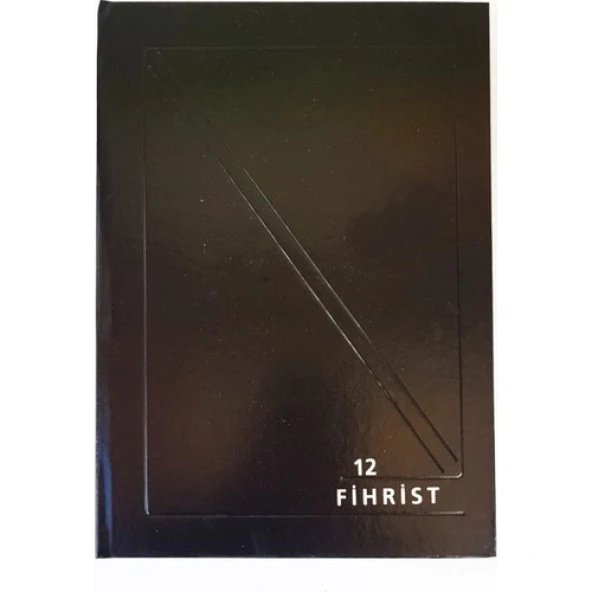 Gürpaş Ticari Fihrist Ekonomik Cit Bezi Kapaklı 17x24 12 Li ürün görseli 1