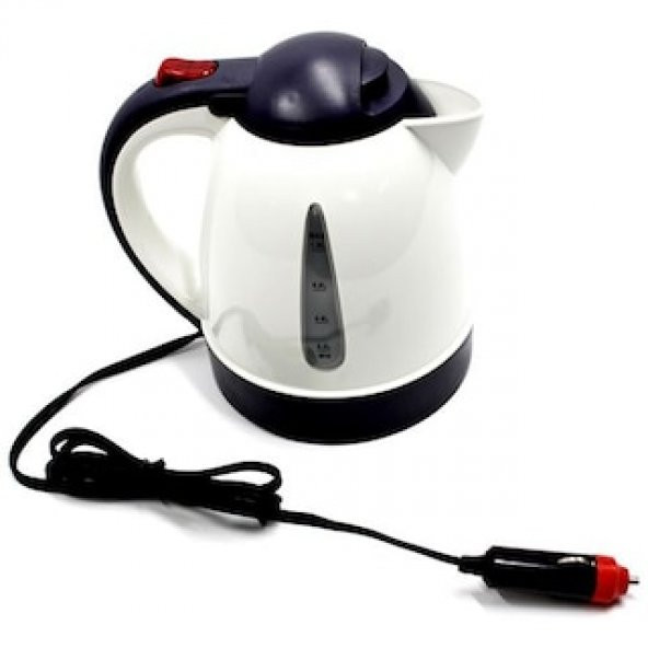 Asben AS-201 Plastik 12 Volt Araç Su Isıtıcı Kettle 1 Litre ürün görseli 1