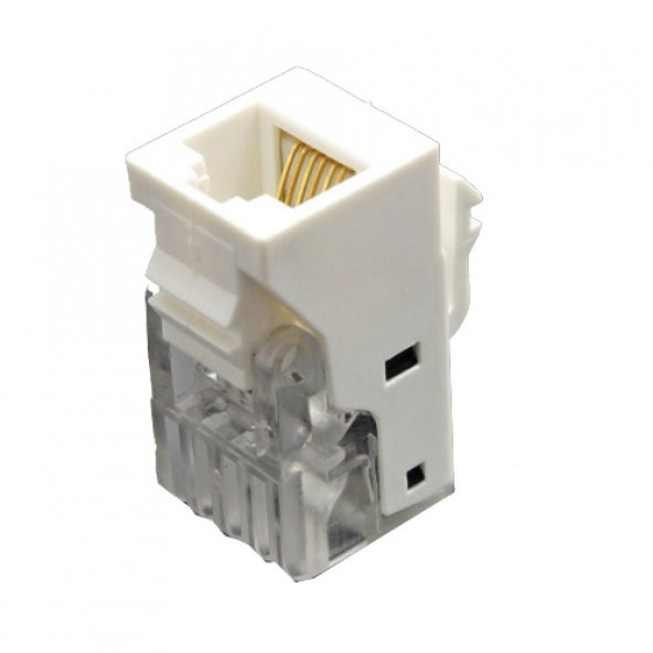 Nead RJ 11 - 12 CAT3 Keystone Jack ürün görseli 1
