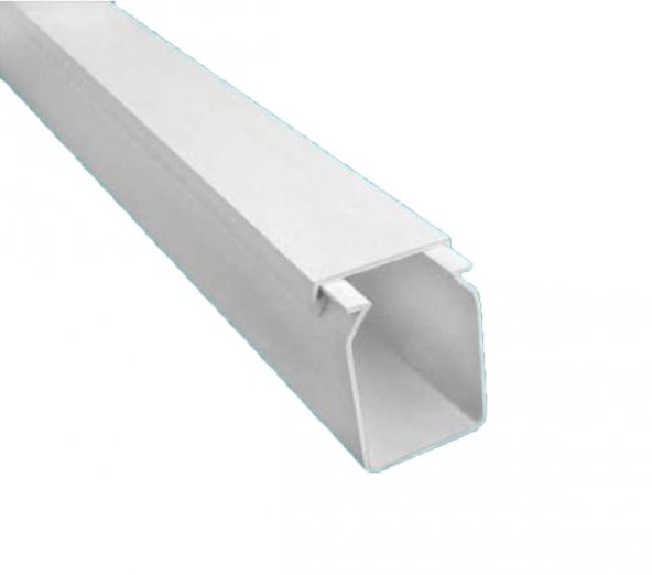 Sert Plastik 25X40 Kablo Kanalı 66 Mt ürün görseli 1