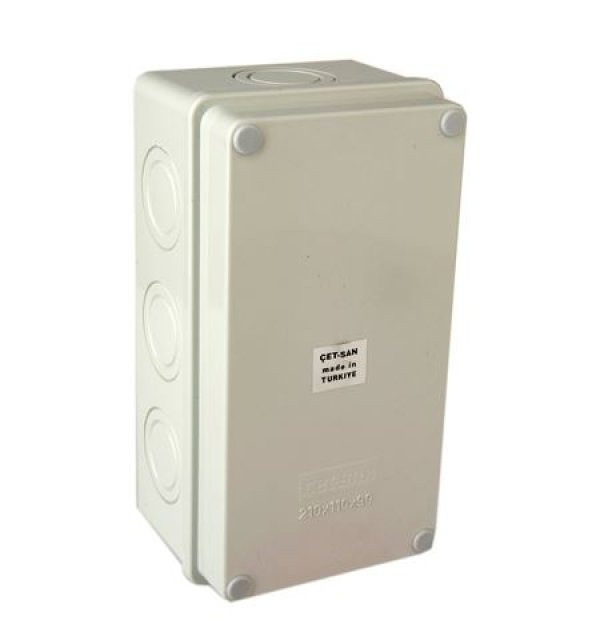 Çetsan 210x110x90 Termoplastik Polikarbonat Buat (2 Adet) IP54 ürün görseli 1