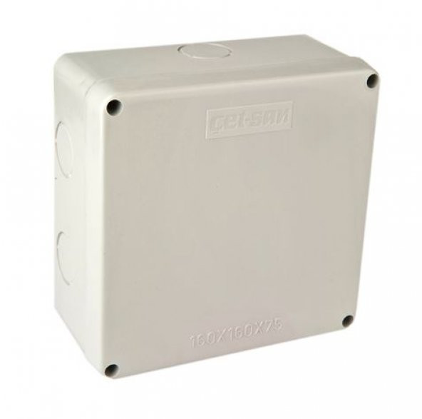 Çetsan 160x160x75 Termoplastik Polikarbonat Buat (4 Adet) IP54 ürün görseli 1