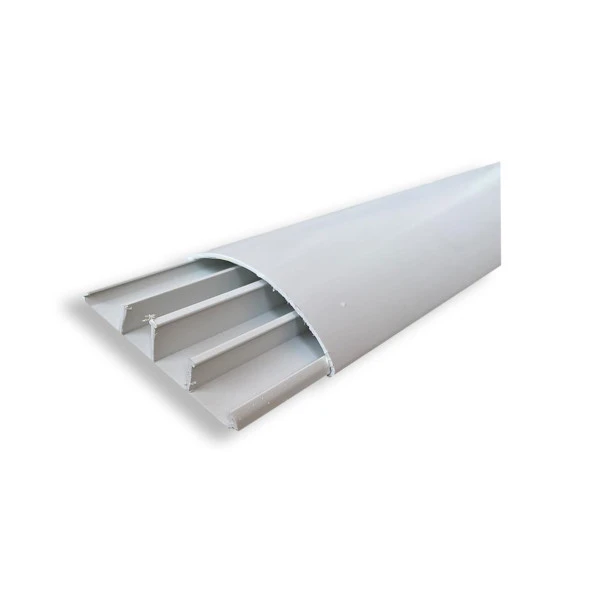 Sert Plastik 75X20 Balık Sırtı Kablo Kanalı Yapışkanlı 2 Mt. Beyaz ürün görseli 1