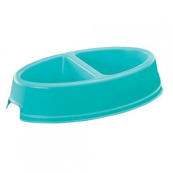 ÇİFTLİ OVAL BÜYÜK PLASTİK MAMA KABI - Resim 2