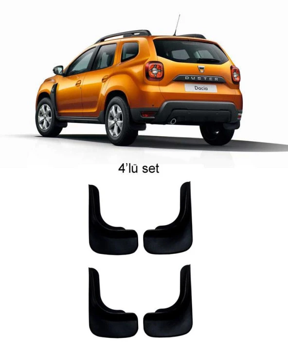 Dacia Duster 2017 Model Sonrası 4lü Paçalık, Çamurluk, Tozluk DAC0UX010 ürün görseli 1