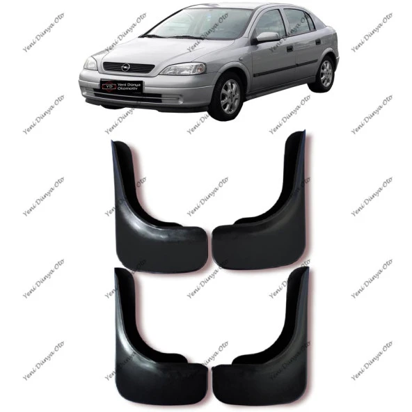 Opel Astra G 1998-2004 4lü Paçalık, Çamurluk, Tozluk OPL0UX002 ürün görseli 1