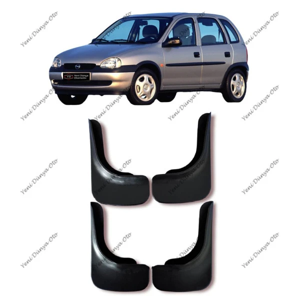 Opel Corsa B 1993-2000 4lü Paçalık, Çamurluk, Tozluk OPL0UX007 ürün görseli 1