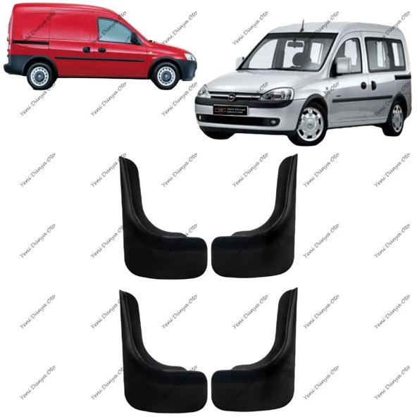 Opel Combo 2001-2012 4lü Paçalık, Çamurluk, Tozluk OPL0UX021 ürün görseli 1
