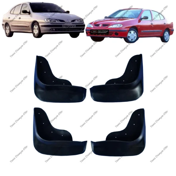 Renault Megane 1 1995-2002 4lü Paçalık, Çamurluk, Tozluk  REN0KX007 ürün görseli 1