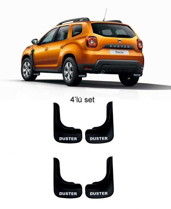 Dacia Duster 2017 Model Sonrası 4lü Paçalık, Çamurluk, Tozluk DAC1UX010 ürün görseli 1