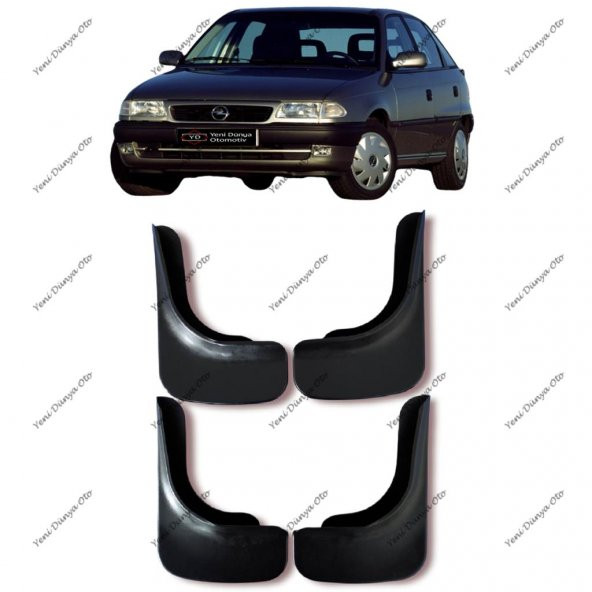 Opel Astra F 1991-1998 4lü Paçalık, Çamurluk, Tozluk OPL0UX001 ürün görseli 1