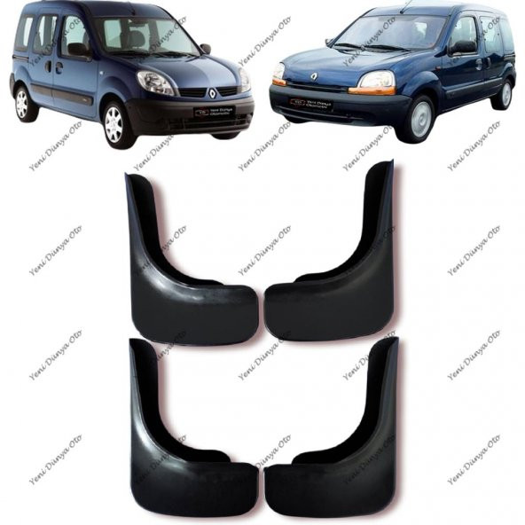 Renault Kangoo 1998-2007 4lü Paçalık, Çamurluk, Tozluk REN0UX027 ürün görseli 1