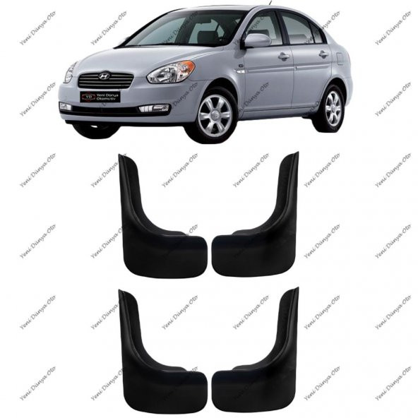 Hyundai Accent Era 4lü Paçalık, Çamurluk, Tozluk HYU0UX003 ürün görseli 1