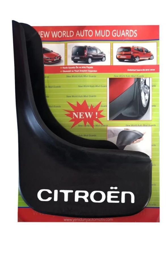 Citröen C4 2010 Model Sonrası 4lü Paçalık, Çamurluk, Tozluk CIT1UX007 ürün görseli 1