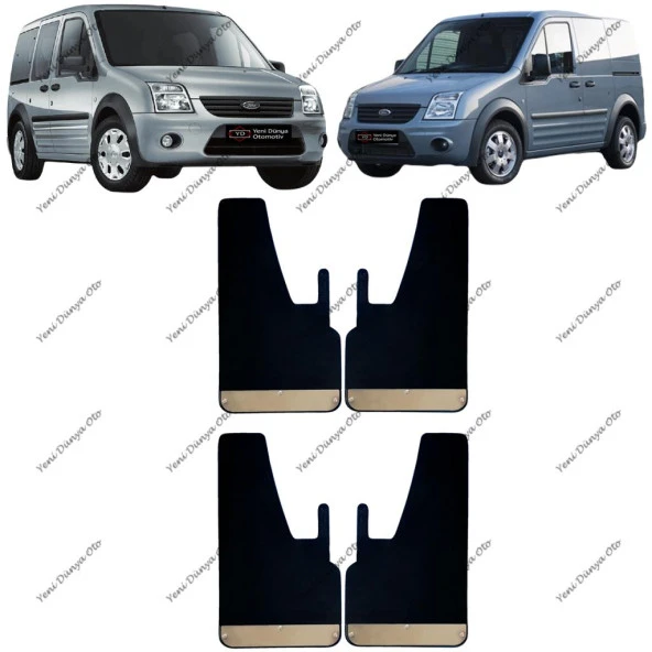 Ford Connect 2002-2013 4lü Krom Paçalık, Çamurluk, Tozluk FRD0SX024 ürün görseli 1
