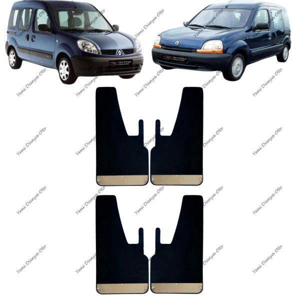 Renault Kangoo 1998-2007 4lü Krom Paçalık, Çamurluk, Tozluk REN0SX027 ürün görseli 1