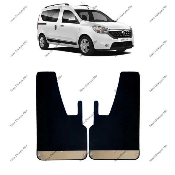 Dacia Dokker 2li Krom Paçalık, Çamurluk, Tozluk DAC0SZ011 ürün görseli 1
