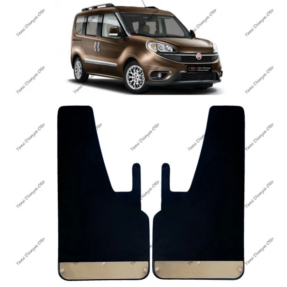 Fiat Doblo D4 2018 Sonrası 2li Krom Paçalık, Çamurluk, Tozluk FIA0SZ025 ürün görseli 1