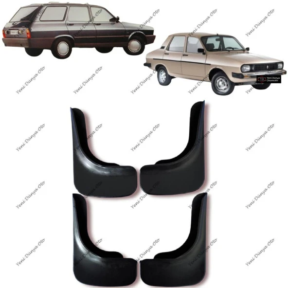 Renault 12 Toros 4lü Paçalık, Çamurluk, Tozluk REN0UX024 ürün görseli 1