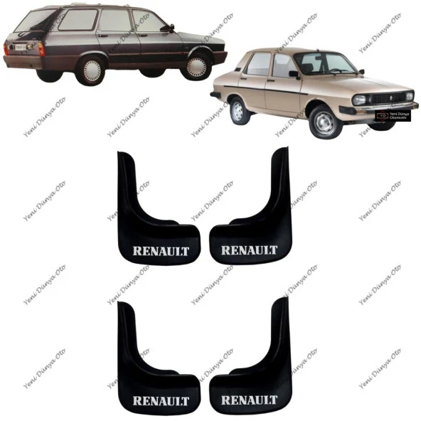 Renault 12 Toros 4lü Paçalık, Çamurluk, Tozluk REN1UX024 ürün görseli 1