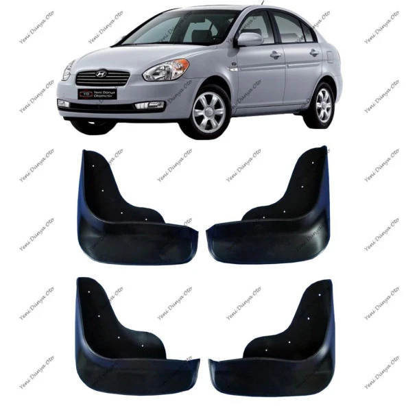 Hyundai Accent Era 4lü Çamurluk, Paçalık, Tozluk HYU0KX003 ürün görseli 1